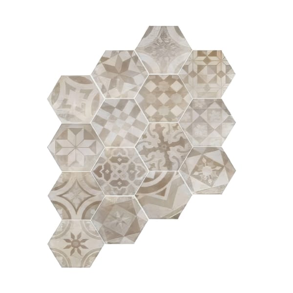 Керамогранит Madelaine Decor Moka 17,5x17,5 Cifre — изображение 3