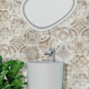 Керамогранит Madelaine Decor Moka 17,5x17,5 Cifre