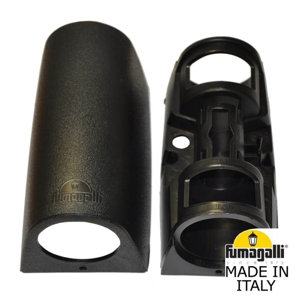 Светильник Fumagalli MARTA 90-2L 2A4.000.000.AXGU10, чёрный/п/прозрачный — изображение 3