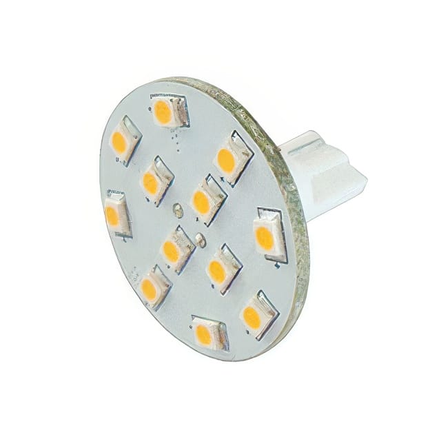 Автолампа T10BP LED3528- 12V Warm White