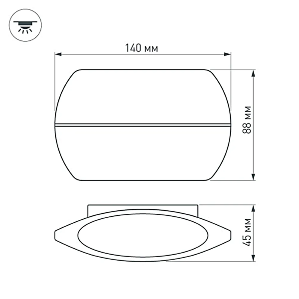 Светильник Arlight SP-Wall-140WH-Vase-6W Day White — изображение 3