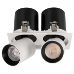 Светильник LED-PULL-S100*200-2x10W Day4000 (WH. 20)