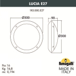 Светильник Fumagalli LUCIA 1R3.000 Чёрный/Зелёный/Опал — изображение 2