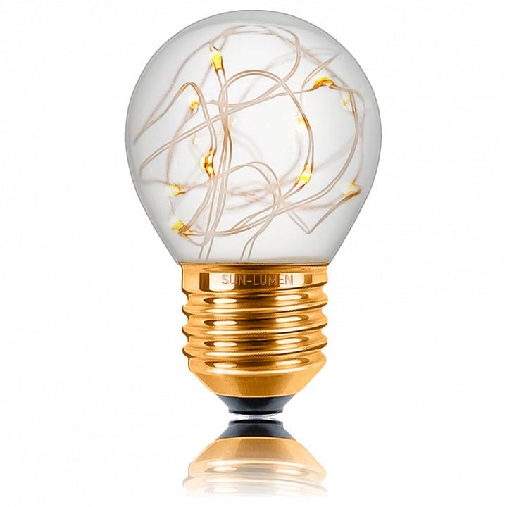 Лампа Sun-Lumen Starry G45, 2700К, E27, 1W
