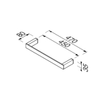 Modern Art Towel rail 45cm — изображение 3