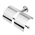 Standart/Hotel Toilet rol holder with cover, double