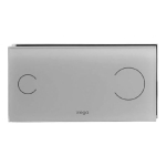 8352.1 Кнопка смыва Visign for More 100 из металла, хром